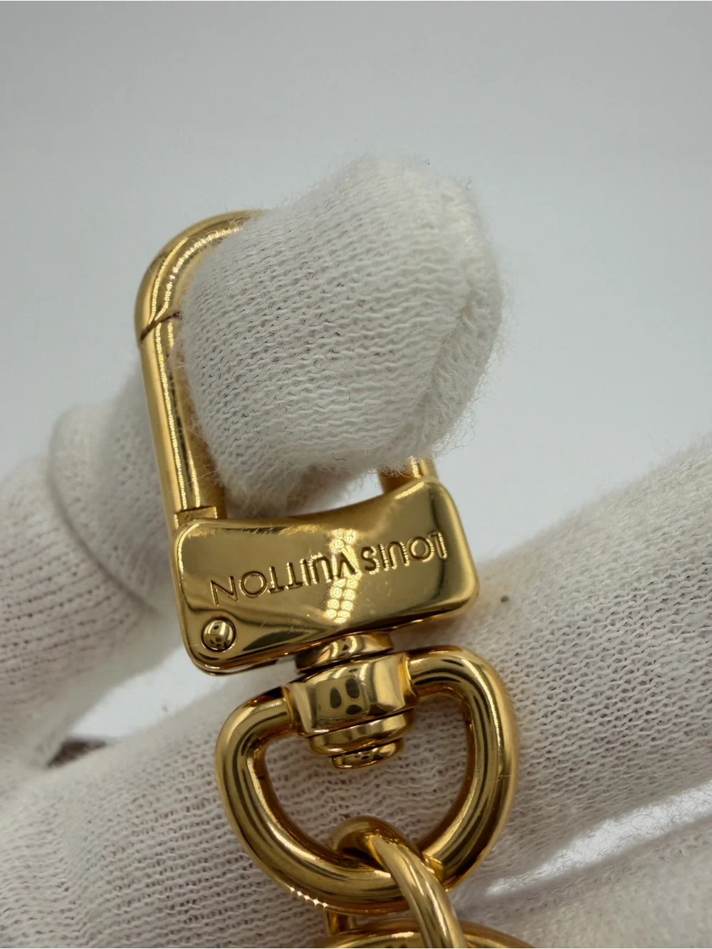 Authentic Louis Vuitton Spring Street Bag Charm w/Box and Authenticate First COA